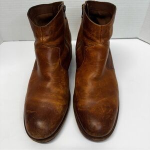 Kork-Ease Women's Tan Leather Ankle Boots size 11